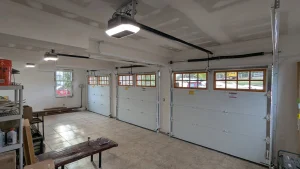 what happens when a garage door opens by itself.