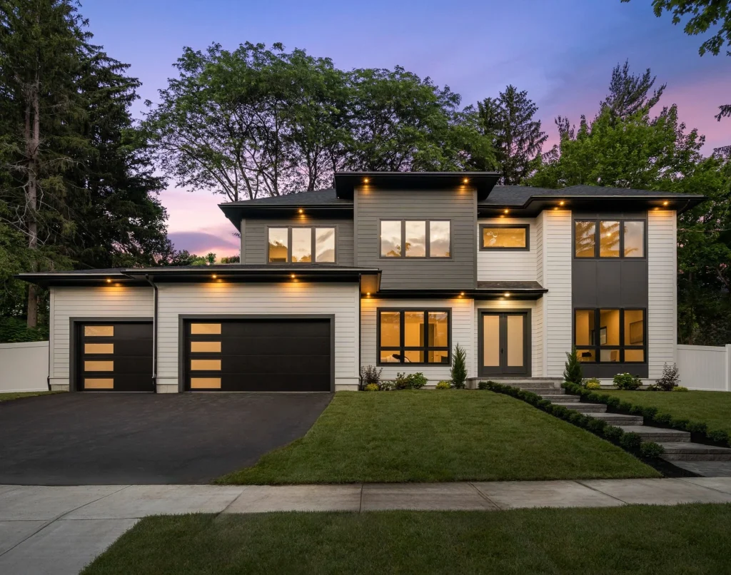 the exceptional curb appeal achieved by working with Local Garage Door Professionals in Kirkland.