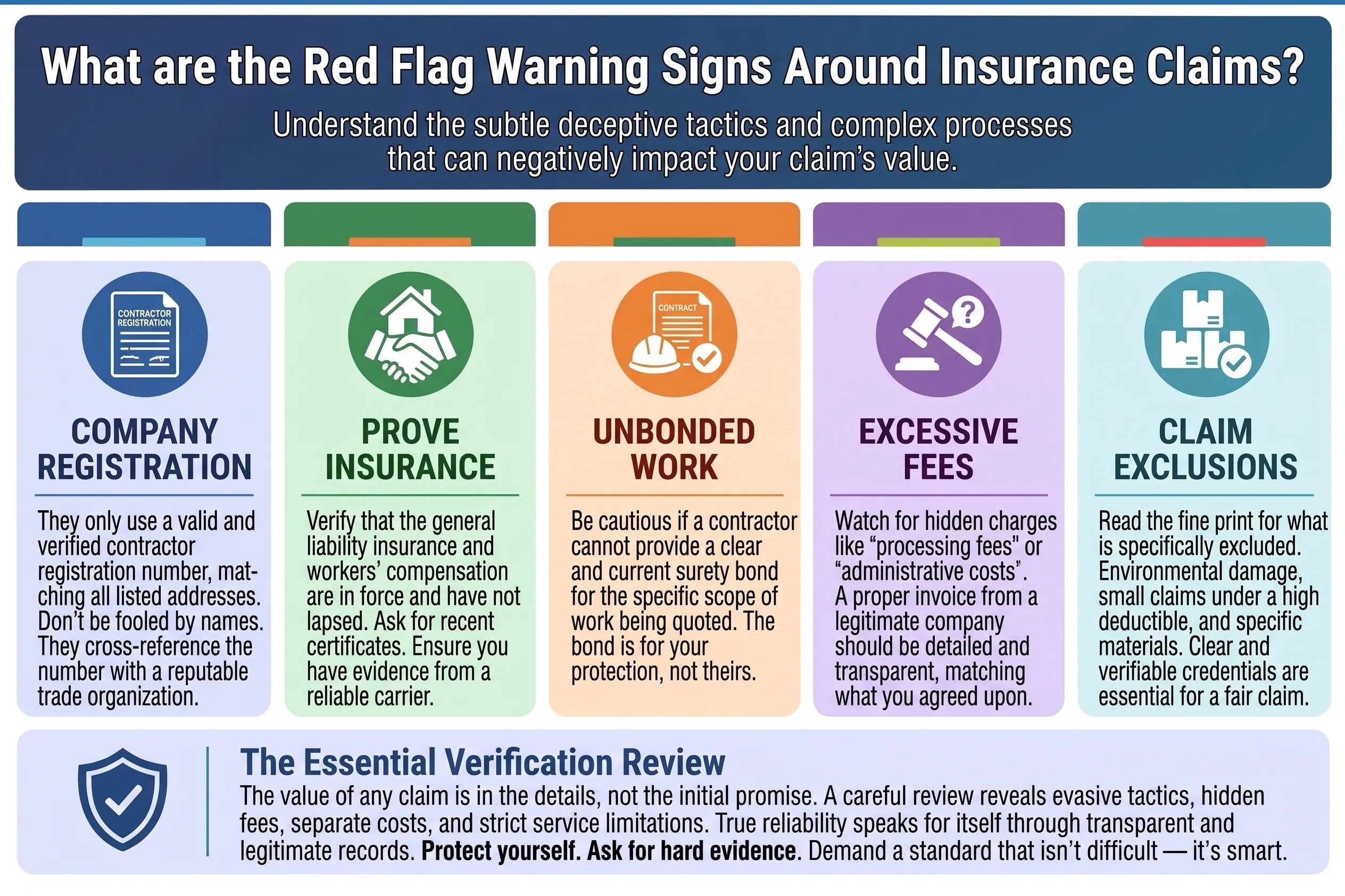 Warning Signs Around Insurance Claims